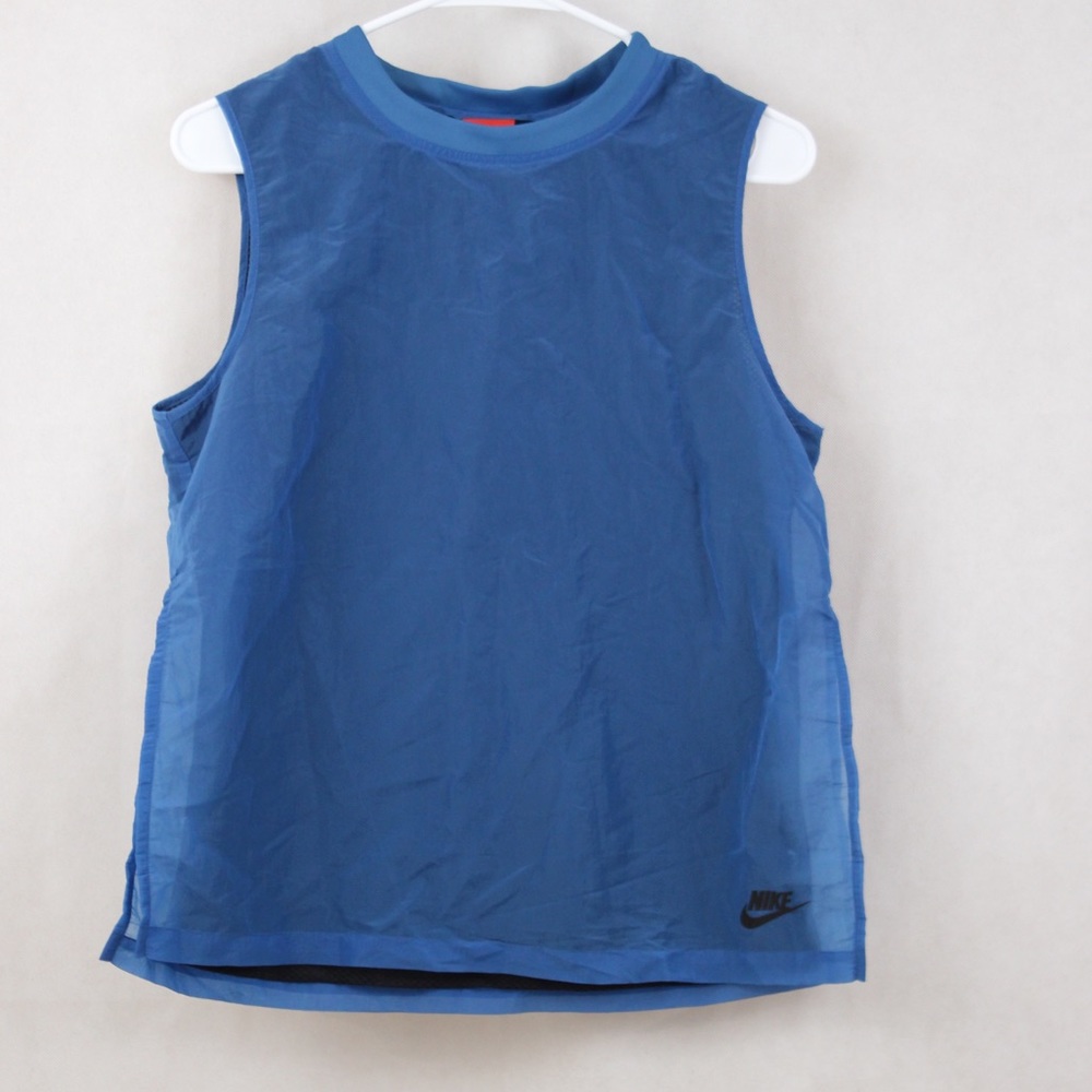 NEW Nike Jersey Athletic Running NWT Sport Gym cut off shirt